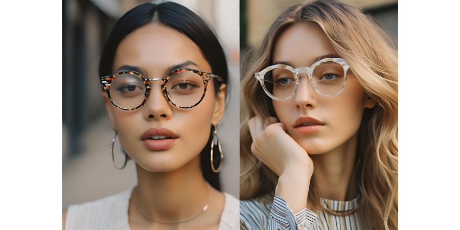 what style glasses are in fashion